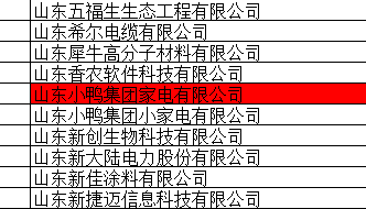 喜報(bào)！熱烈祝賀小鴨家電公司榮獲省級“專精特新”企業(yè)榮譽(yù)稱號！